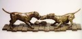 American Staffordshire Bronze Sculpture by Eskandar Magzub