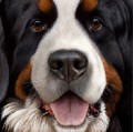 Larger Than Life Bernese I by Nigel Hemming