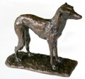 Whippet Sculpture by Henrietta Bud
