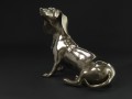 Dachshund Sculpture by Dido Crosby