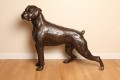 Lifesize Sculpture of Boxer Dog by Marie Ackers