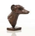 Grehound Head Study Sculpture by Tim Howard