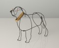Newfoundland Wire Sculpture by Bridget Baker