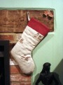 Christmas Stocking Terrier Pattern
